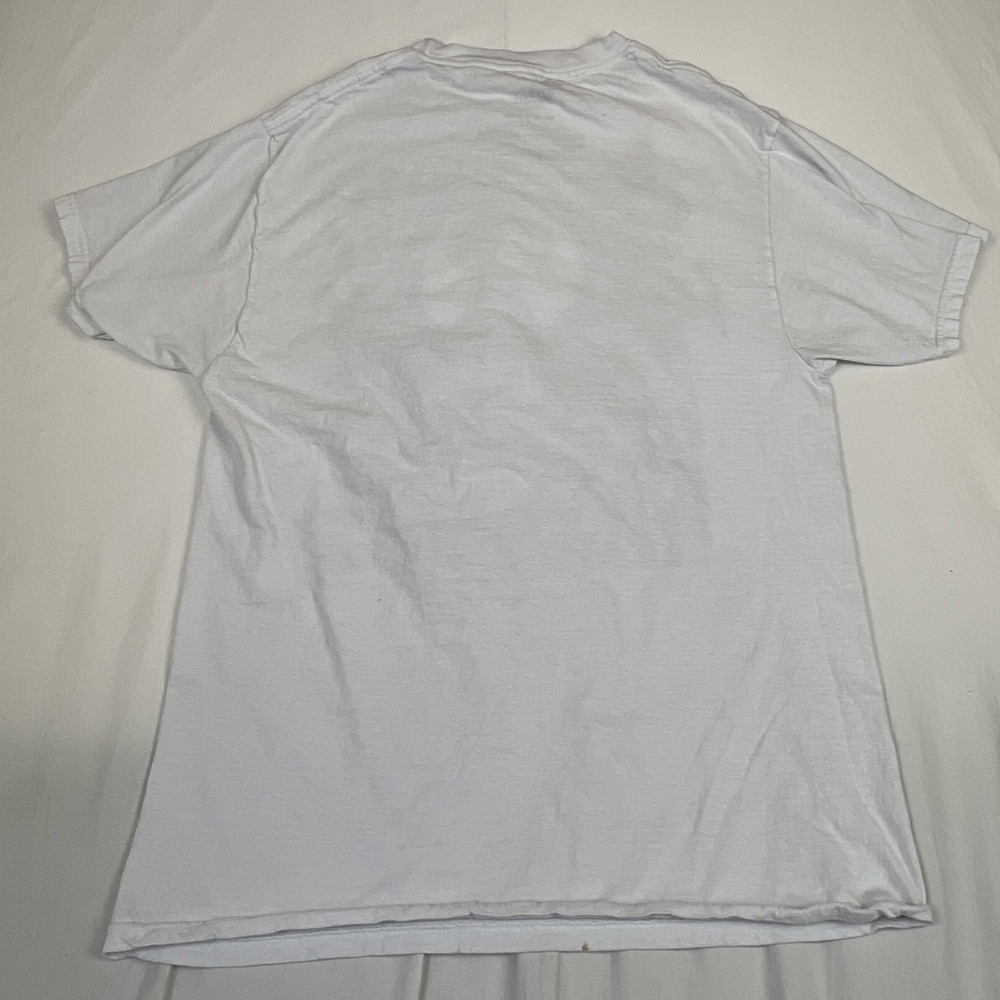 Marvel Venom Graphic T-Shirt Mens Medium White Mad Engine Psychedelic Swirl Tee - Picture 9 of 9